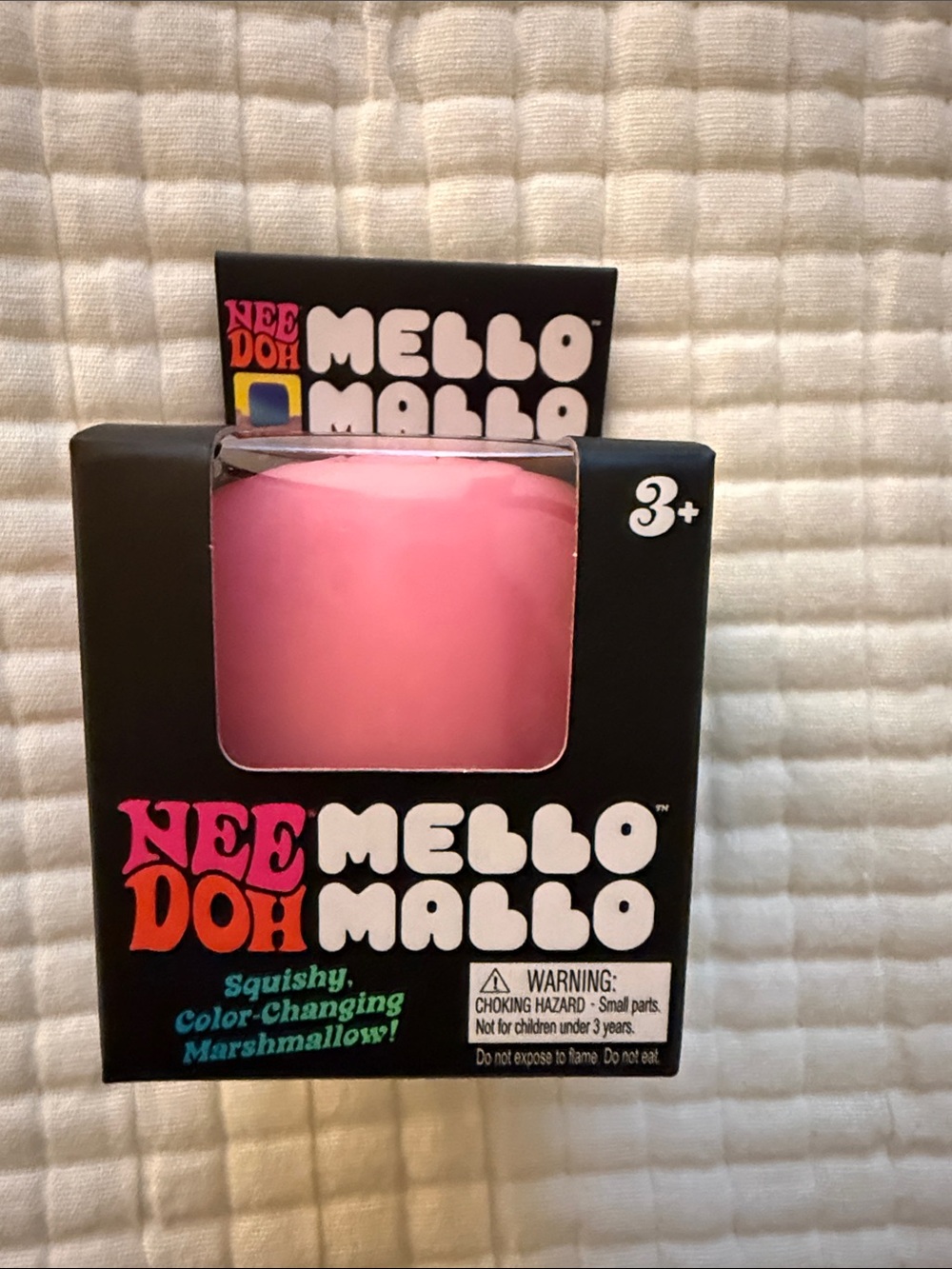 Mello Mallo Pink Squishy Marshmallow Toy by